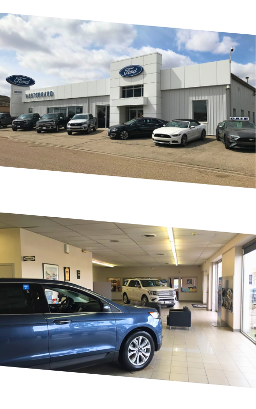 westergard ford dealership inside outside