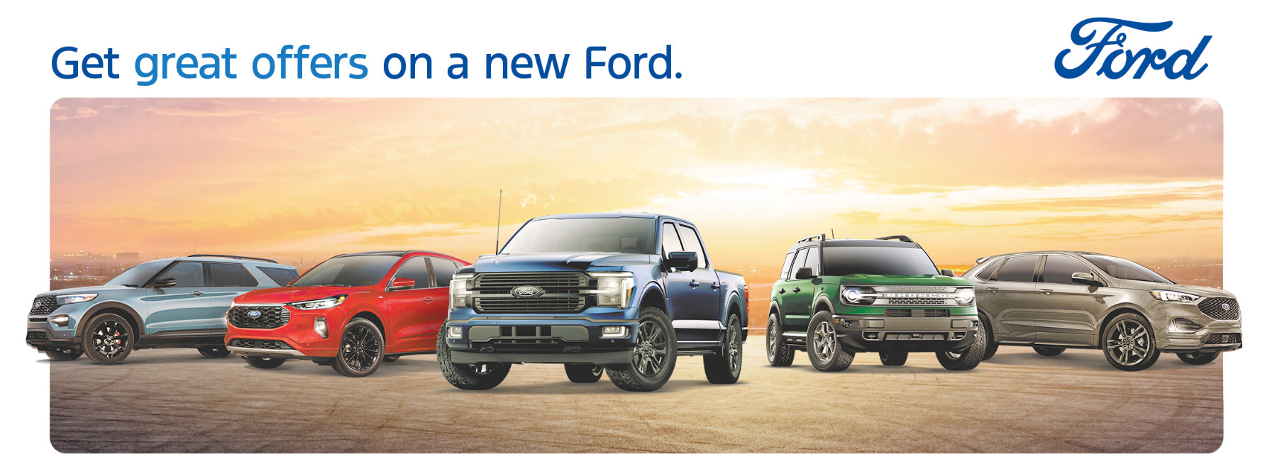 get great offers on new ford