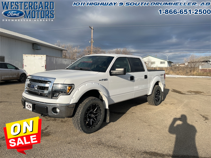 Used Crew Cab 2013 Ford F-150 XLT CREW Oxford White