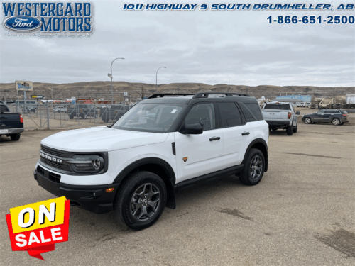 Used SUV 2022 Ford Bronco Sport BADLANDS Oxford White
