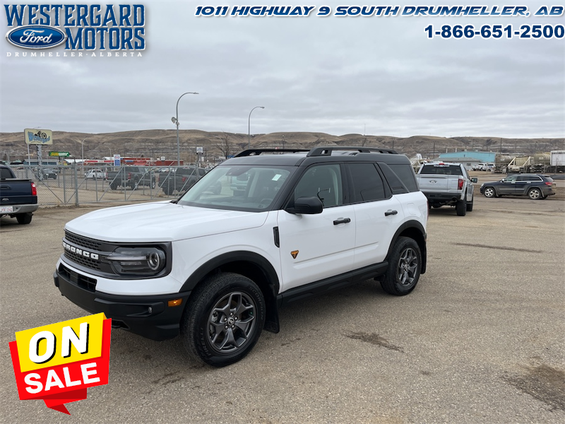 Used SUV 2022 Ford Bronco Sport BADLANDS Oxford White