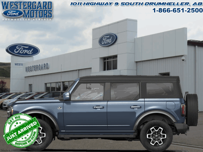 Used SUV 2025 Ford Bronco E8B Azure Grey Metallic Tri-coat
