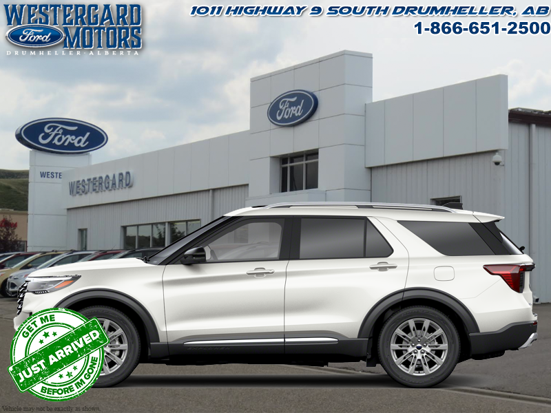 Used SUV 2025 Ford Explorer K8H Star White Metallic Tri-Coat