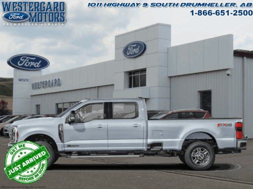 Used Crew Cab 2025 Ford F-350 Super Duty W3B Glacier Grey Metallic Tri-coat