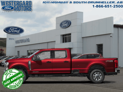 Used Crew Cab 2025 Ford F-350 Super Duty W3B Ruby Red Metallic Tinted Clearcoat