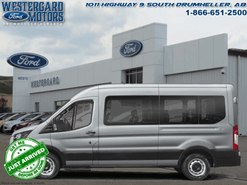 Used Regular Passenger 2025 Ford Transit Passenger Wagon X9C Ingot Silver Metallic