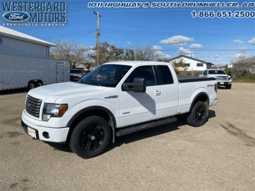 Used Extended/Double Cab 2011 Ford F-150 FX4 XLT White