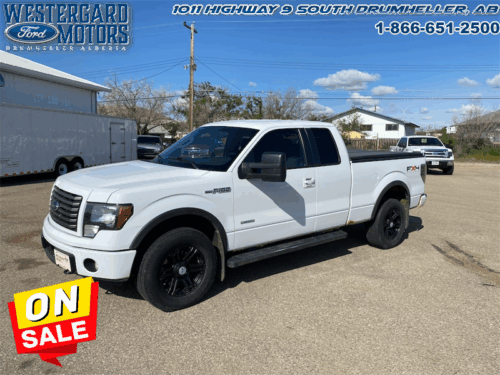 Used Extended/Double Cab 2011 Ford F-150 FX4 XLT White