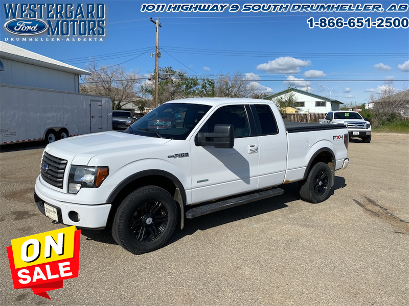 Used Extended/Double Cab 2011 Ford F-150 FX4 XLT White