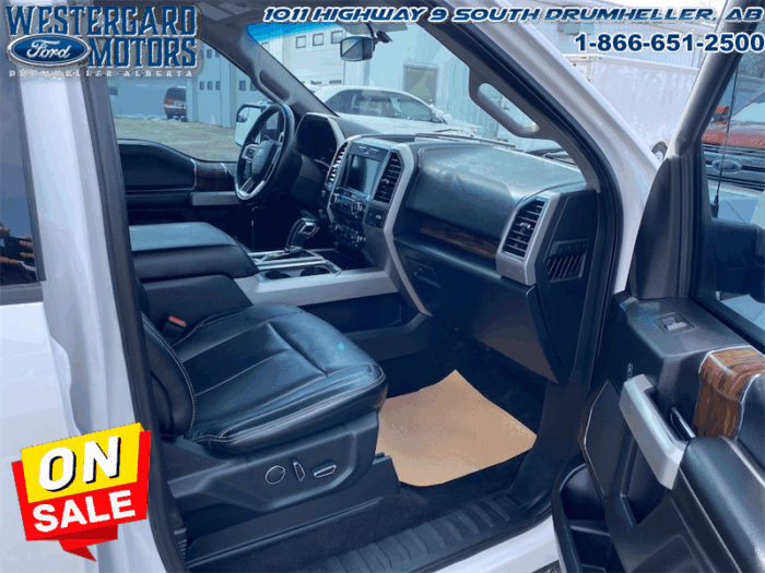 2018 Ford F-150 Lariat  - Leather Seats -  Cooled Seats - Image 13