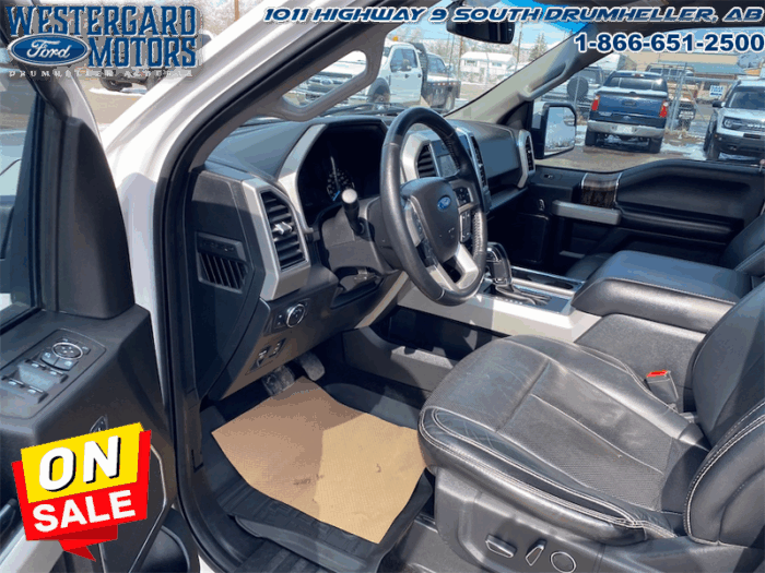 2018 Ford F-150 Lariat  - Leather Seats -  Cooled Seats - Image 9