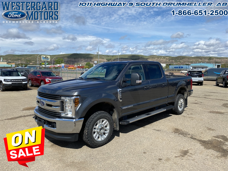 Used Crew Cab 2019 Ford F-250 Super Duty XLT Stone Gray