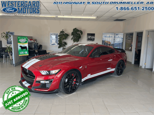 Used Coupe 2020 Ford Mustang GT 500 Red