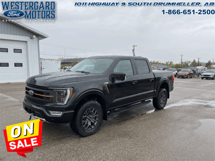 Used Crew Cab 2023 Ford F-150 TREMOR Agate Black