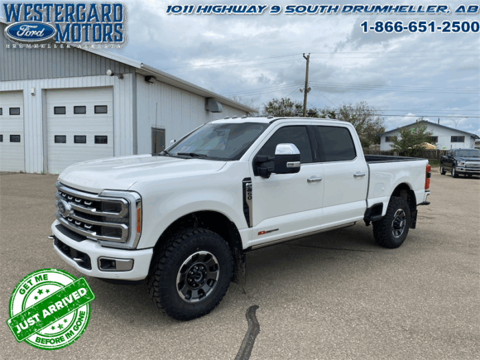 Used Crew Cab 2023 Ford F-350 Super Duty PLATINUM TREMOR White