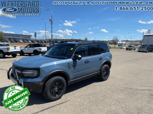Used SUV 2025 Ford Bronco Sport R9D Azure Grey Metallic Tri-coat