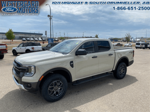 Used Crew Cab 2025 Ford Ranger R4H Desert Sand