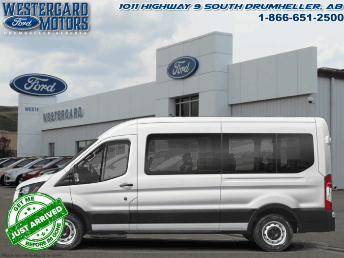 Used Regular Passenger 2025 Ford Transit Passenger Wagon X9C Oxford White