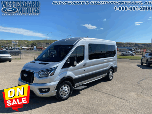 Used Regular Passenger 2024 Ford Transit Passenger Wagon T-350 Silver