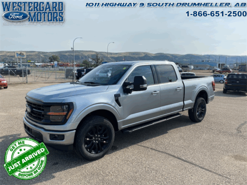 Used Crew Cab 2025 Ford F-150 W3L Iconic Silver Metallic