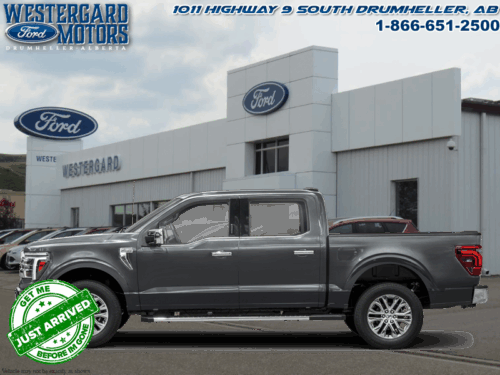 Used Crew Cab 2025 Ford F-150 W5L Carbonized Grey Metallic