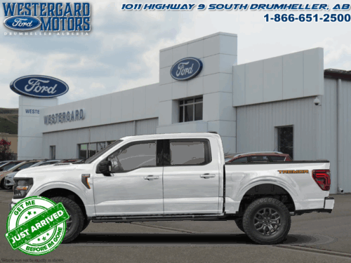 Used Crew Cab 2025 Ford F-150 W4L Space White Metallic