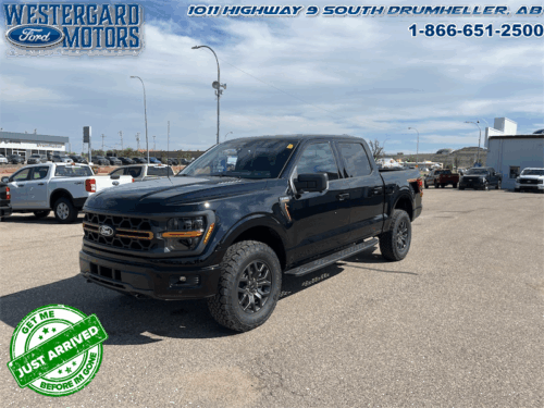 Used Crew Cab 2025 Ford F-150 W4L Agate Black Metallic