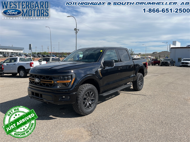 Used Crew Cab 2025 Ford F-150 W4L Agate Black Metallic