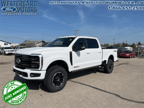 Used Crew Cab 2025 Ford F-350 Super Duty W3B Star White Tri-Coat