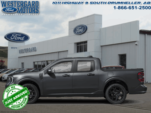 Used Crew Cab 2025 Ford Maverick W8T Shadow Black