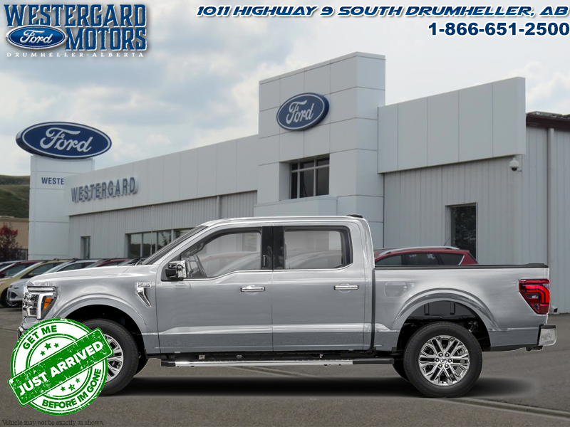 Used Crew Cab 2025 Ford F-150 W5L Agate Black Metallic