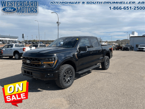 Used Crew Cab 2025 Ford F-150 W4L Agate Black Metallic