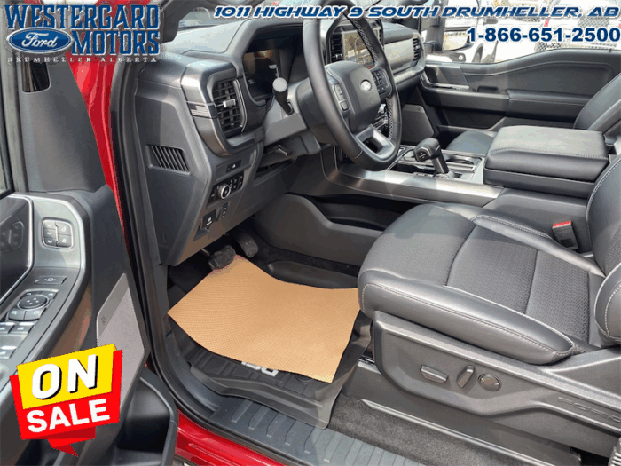 2025 Ford F-150 Lariat  501A Black PKG. - Image 9