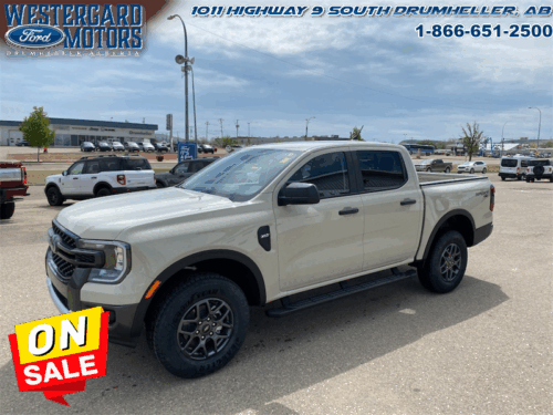Used Crew Cab 2025 Ford Ranger R4H Desert Sand