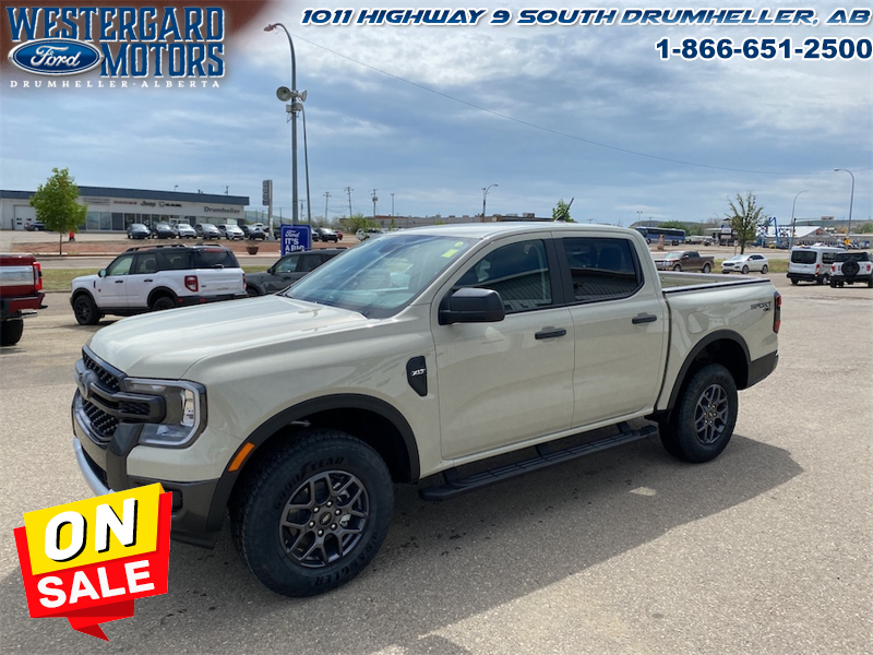 Used Crew Cab 2025 Ford Ranger R4H Desert Sand