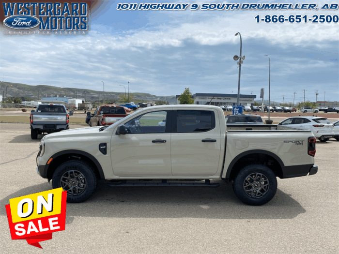 2025 Ford Ranger XLT  - Running Boards - Image 2
