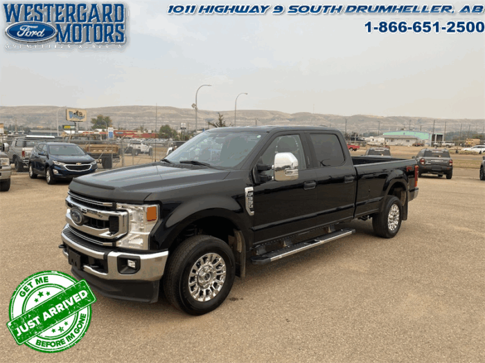 Used Crew Cab 2020 Ford F-350 Super Duty W3B Agate Black Metallic
