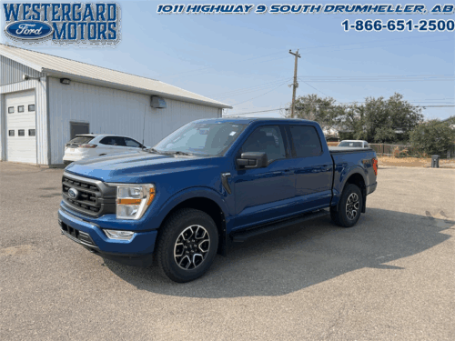 Used Crew Cab 2022 Ford F-150 W1E Atlas Blue Metallic