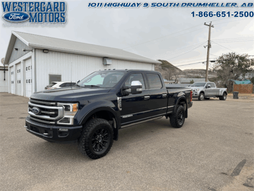 Used Crew Cab 2022 Ford F-350 Super Duty W3B Antimatter Blue Metallic