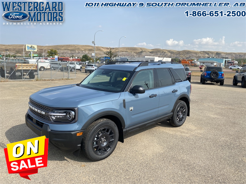 Used SUV 2025 Ford Bronco Sport R9B Azure Grey Metallic Tri-coat