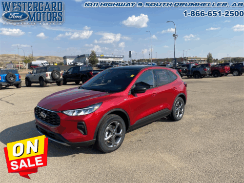 Used SUV 2025 Ford Escape U9M Rapid Red Metallic Tinted Clearcoat