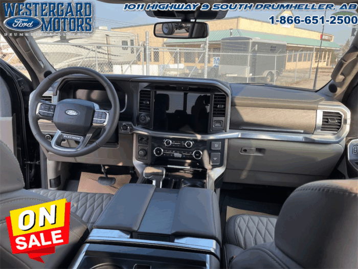 2025 Ford F-150 Platinum  - Leather Seats - 22" Wheels - Image 14