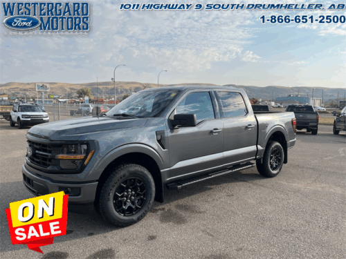 Used Crew Cab 2025 Ford F-150 W3L Carbonized Grey Metallic