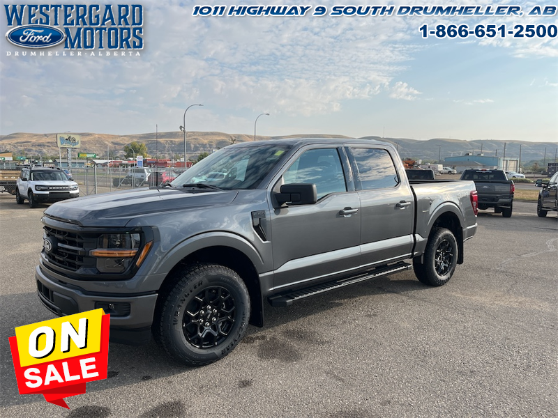 Used Crew Cab 2025 Ford F-150 W3L Carbonized Grey Metallic