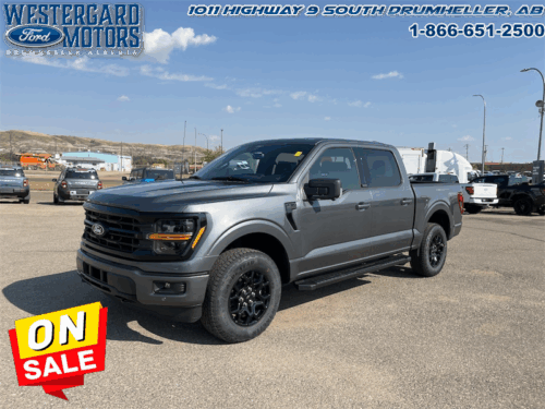 Used Crew Cab 2025 Ford F-150 W3L Carbonized Grey Metallic