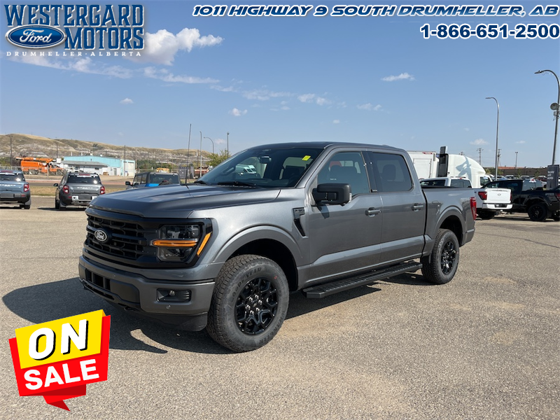 Used Crew Cab 2025 Ford F-150 W3L Carbonized Grey Metallic