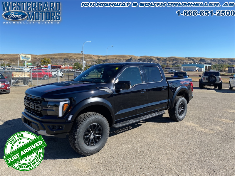 Used Crew Cab 2025 Ford F-150 W1R Agate Black
