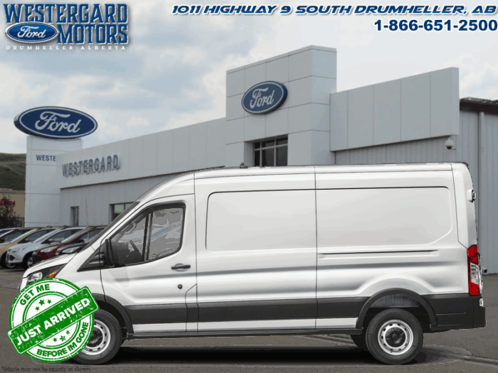 Used Regular Cargo 2025 Ford Transit Cargo Van R2C Oxford White