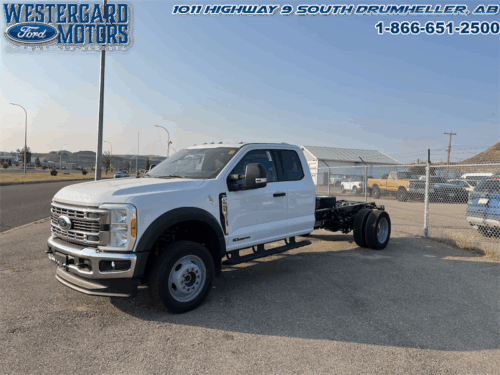 Used Extended/Double Cab 2026 Ford F-550 Super Duty DRW X5H Oxford White