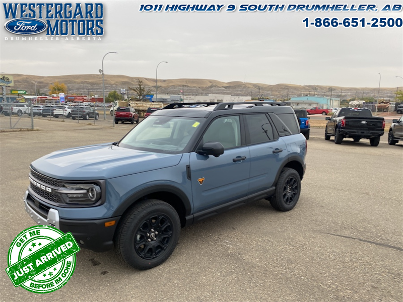 Used SUV 2025 Ford Bronco Sport R9D Azure Grey Metallic Tri-coat